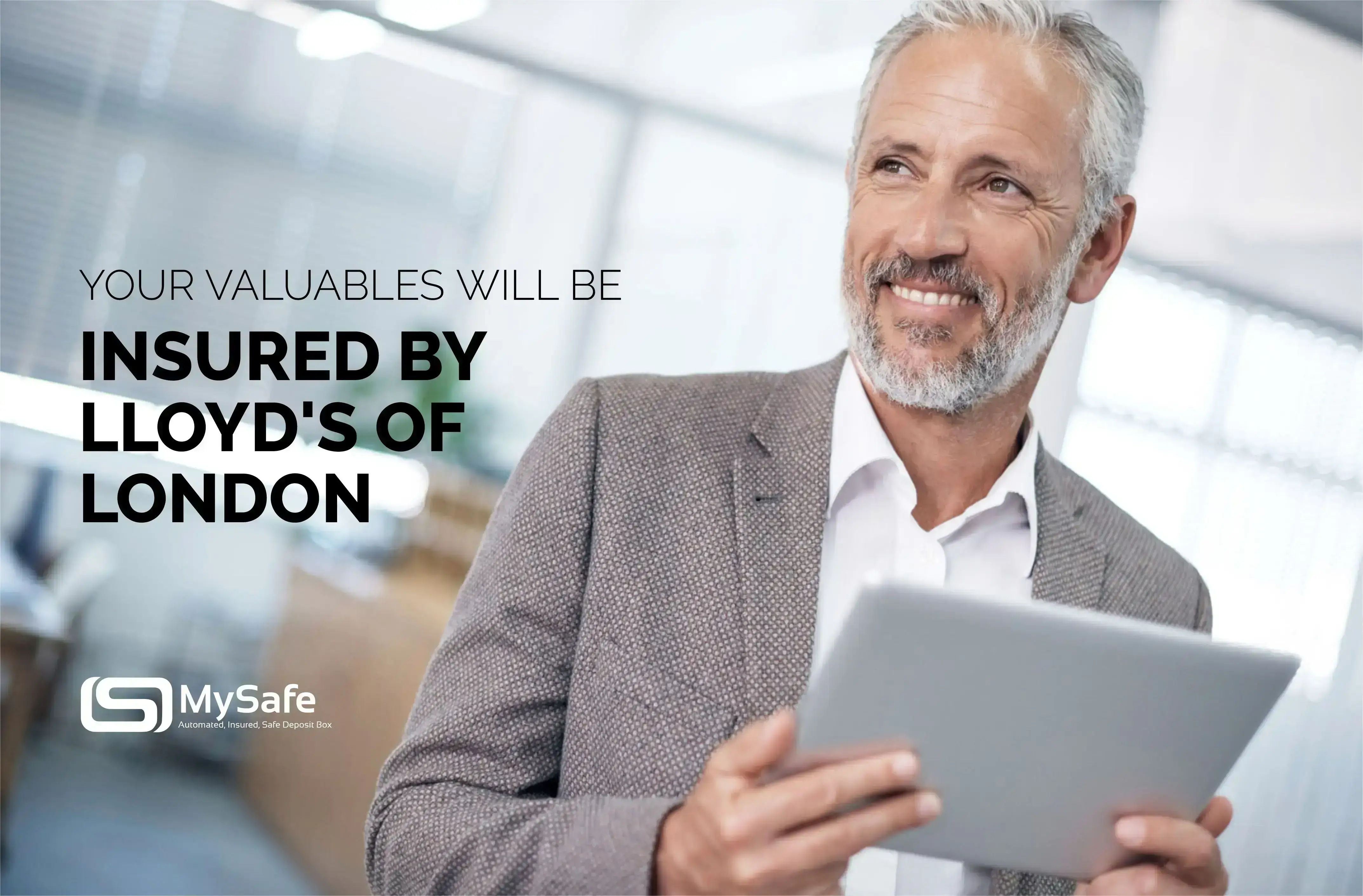 MySafe Dubai optional safe deposit box insurance