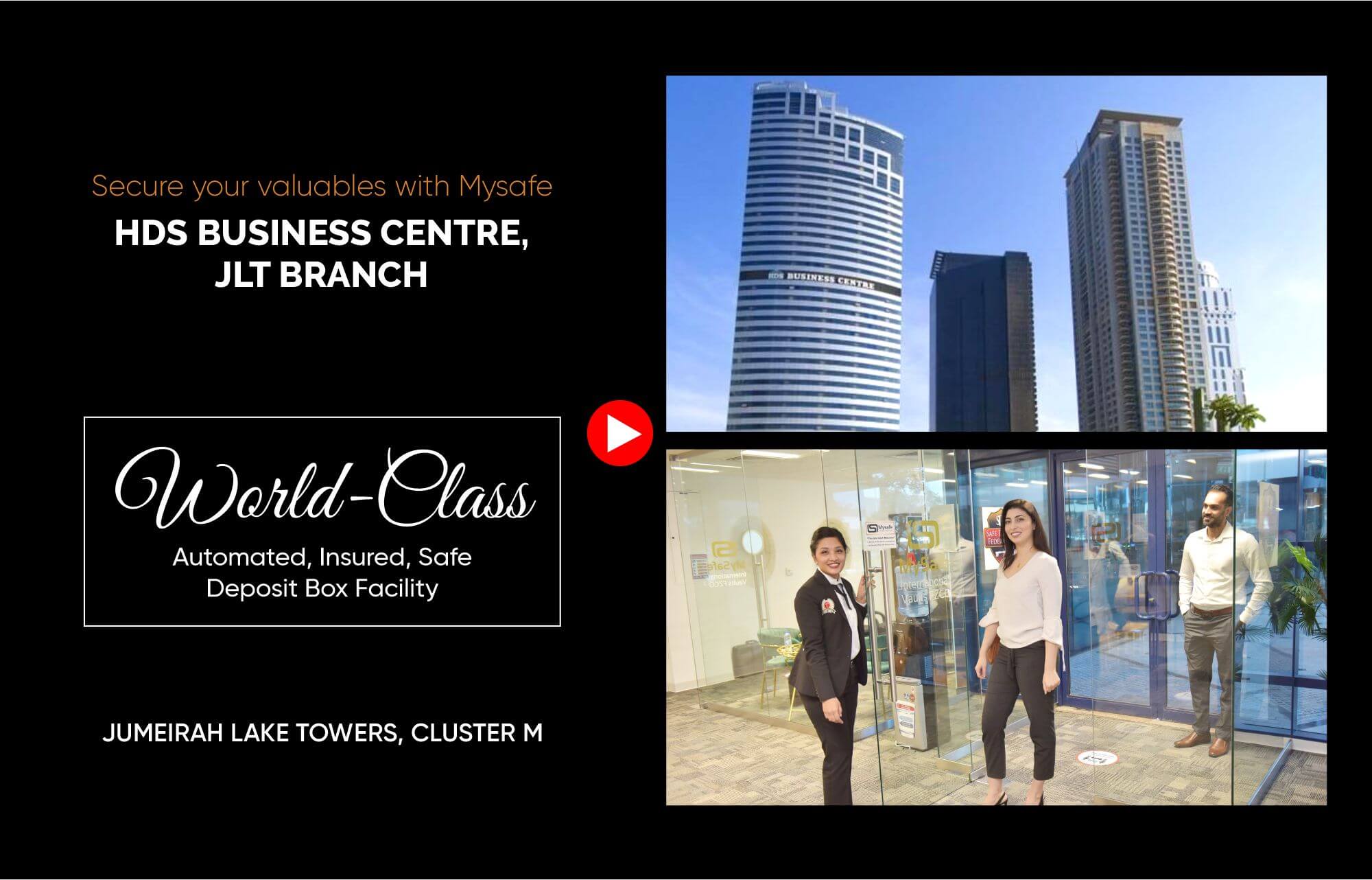 Safe Box Dubai - HDS Business Center, Cluster M, Jumeirah Lake Towers (JLT)