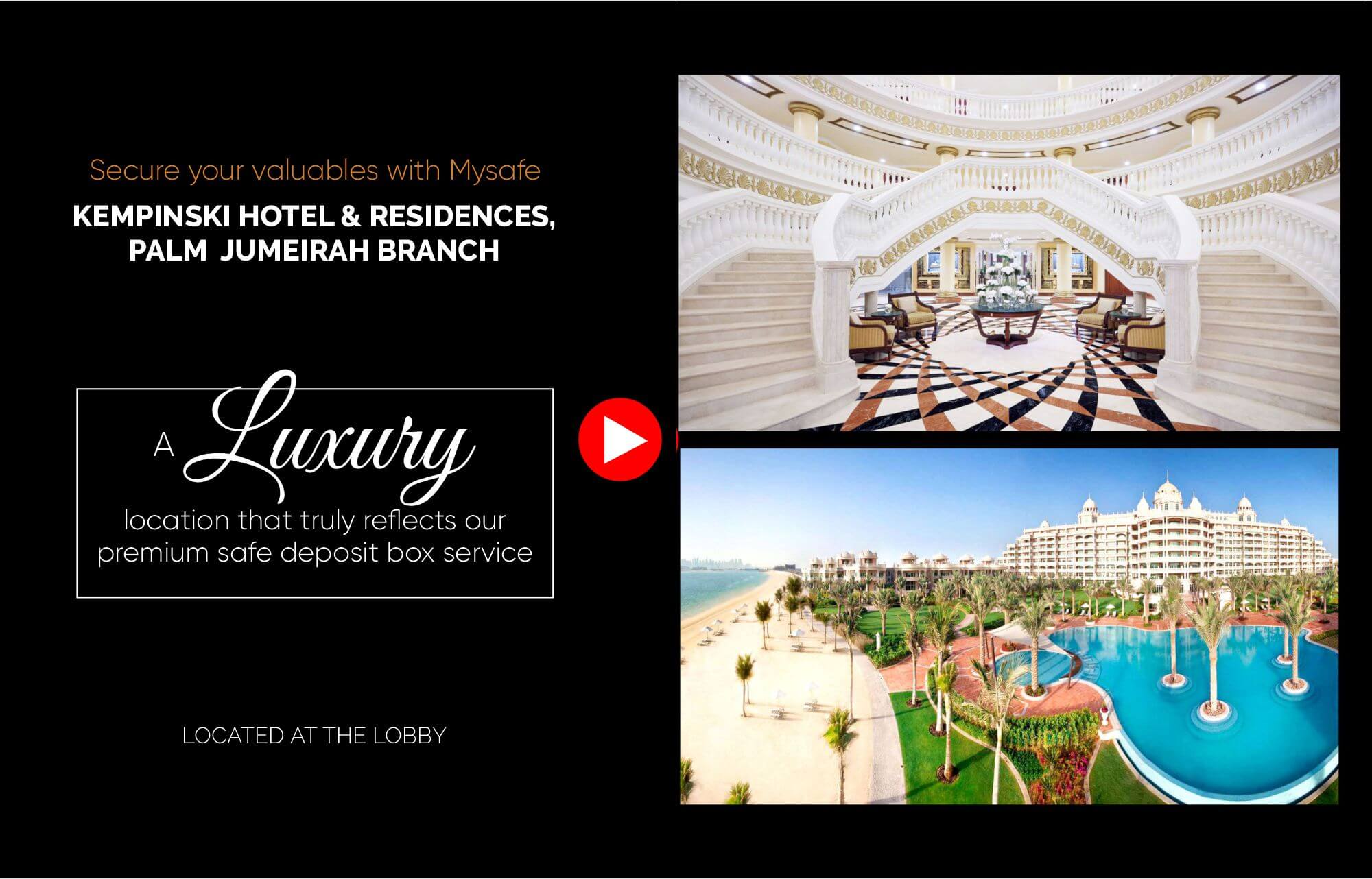 Mysafe Vaults - Kempinski Hotel and Residences Palm Jumeirah-Lobby